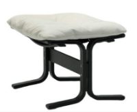 Billede af LK Hjelle Siesta Classic Fodskammel H: 45 cm - Black/Prescott Lamb