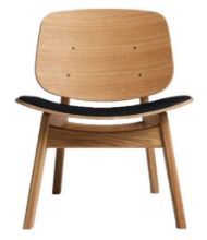 Billede af Ro Collection Pandora Lounge Sædepolstret SH: 39,1 cm - Oiled Oak/Standard BlackRo Collection Pandora Lounge Sædepolstret SH: 39,1 cm - Oiled Oak/Standard Black