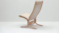 Billede af LK Hjelle Siesta Fiora Lænestol Høj SH: 43 cm - Nature/Prescott Ivory