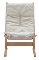Billede af LK Hjelle Siesta Fiora Lænestol Høj SH: 43 cm - Nature/Prescott Lamb