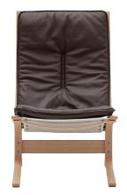 Billede af LK Hjelle Siesta Fiora Lænestol Høj SH: 43 cm - Nature/Prescott Chestnutt