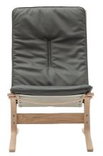 Billede af LK Hjelle Siesta Fiora Lænestol Høj SH: 43 cm - Nature/Prescott Chestnutt