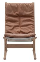 Billede af LK Hjelle Siesta Fiora Lænestol Høj SH: 43 cm - Nature/Dunes Camel