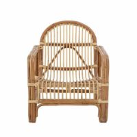 Billede af Bloomingville Baal Loungestol SH: 34 cm - Natur/Rattan
