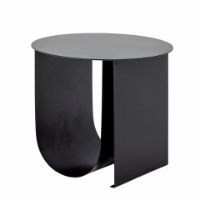 Billede af Bloomingville Cher Sidebord Ø: 43 cm - Sort