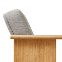Billede af Form & Refine Block Lounge Chair SH: 39 cm - Oak/Grain