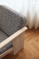 Billede af Form & Refine Block Lounge Chair SH: 39 cm - Oak/Zero