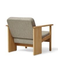 Billede af Form & Refine Block Lounge Chair SH: 39 cm - Oak/Hallingdal 65
