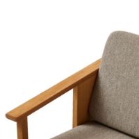 Billede af Form & Refine Block Lounge Chair SH: 39 cm - Oak/Hallingdal 65