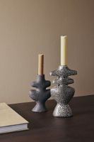 Billede af Ferm Living Yara Candle Holder Large H: 19,5 cm - Brown Spot 