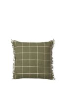 Billede af Ferm Living Calm Cushion 50x50 cm - Olive/Off-White