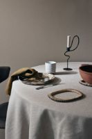 Billede af Ferm Living Valse Candle Holder High H: 28 cm - Black 