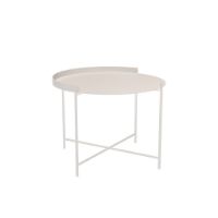 Billede af HOUE EDGE Tray Table Ø: 62 cm - Muted White
