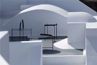 Billede af HOUE EDGE Tray Table Ø: 62 cm - Muted White
