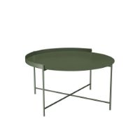 Billede af HOUE EDGE Tray Table Ø: 76 cm - Olive Green