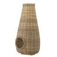 Billede af Bloomingville Ottine Lanterne m/Glas H: 50 cm - Natur/Bambus