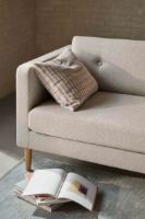Billede af FDB Møbler Firhøj 2,5 Pers Sofa L: 198 cm - Beige