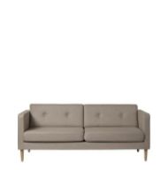 Billede af FDB Møbler Firhøj 2,5 Pers Sofa L: 198 cm - MLF26/Lysebrun