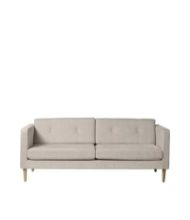 Billede af FDB Møbler Firhøj 2,5 Pers Sofa L: 198 cm - Tangent/Beige