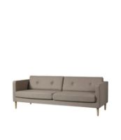 Billede af FDB Møbler Firhøj 3 Pers Sofa L: 228 cm - MLF26/Lysebrun