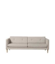 Billede af FDB Møbler Firhøj 3 Pers Sofa L: 228 cm - Tangent/Beige