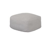 Billede af Cane-line Outdoor Divine Fodskammel 55x55 cm - Sand