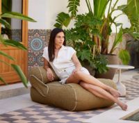 Billede af Cane-line Outdoor Untie Loungestol 83x100 cm - Turmeric Yellow