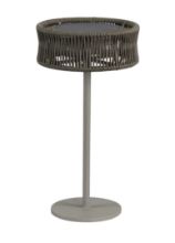 Billede af Cane-line Outdoor Illusion Bordlampe Medium H: 43 cm - Taupe/Taupe