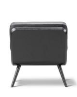 Billede af Fredericia Furniture 1711 Spine Lounge Suite Chair Petit - Læder Primo/Ask