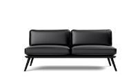Billede af Fredericia Furniture 1712 Spine Lounge Suite Sofa - Læder Primo/Ask