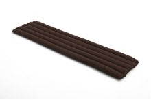 Billede af HAY Palissade Chaise Lounge Soft Quilted Cushion 50x192 cm - Iron Red