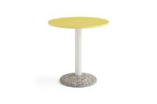 Billede af HAY Ceramic Table Ø: 70 cm - Bright Yellow 