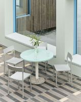 Billede af HAY Ceramic Table Ø: 90 cm - Light Mint 
