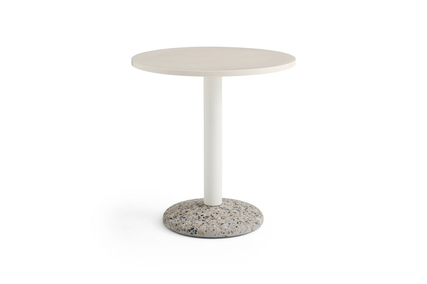 Billede af HAY Ceramic Table Ø: 70 cm - Warm White 