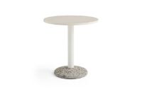 Billede af HAY Ceramic Table Ø: 70 cm - Warm White 