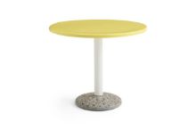 Billede af HAY Ceramic Table Ø: 90 cm - Bright Yellow 