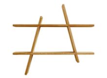 Billede af Andersen Furniture A Shelf Large 78x67x12 cm - Oiled Nature Oak