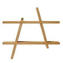 Billede af Andersen Furniture A Shelf Medium 52x46x9 cm - Oiled Natural Oak 