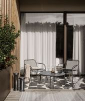 Billede af Blomus YUA WIRE Lounge Chair - Granite Gray