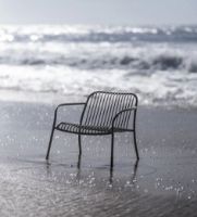 Billede af Blomus YUA WIRE Lounge Chair - Granite Gray