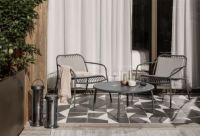 Billede af Blomus YUA WIRE Lounge Chair - Silk Gray