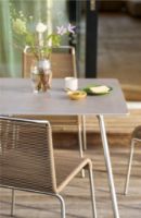 Billede af FDB Møbler M20 og M21 Teglgård Havemøbelsæt - Rustfrit Stål/Brun MeleretFDB Møbler M20 og M21 Teglgård Havemøbelsæt - Rustfrit Stål/Brun Meleret