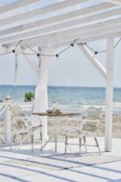 Billede af Sika-Design Margret Exterior Spisebordsstol SH: 47 cm - Dove White 