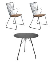 Billede af HOUE Circum og Paon Havemøbelsæt - Sort/Aluminium