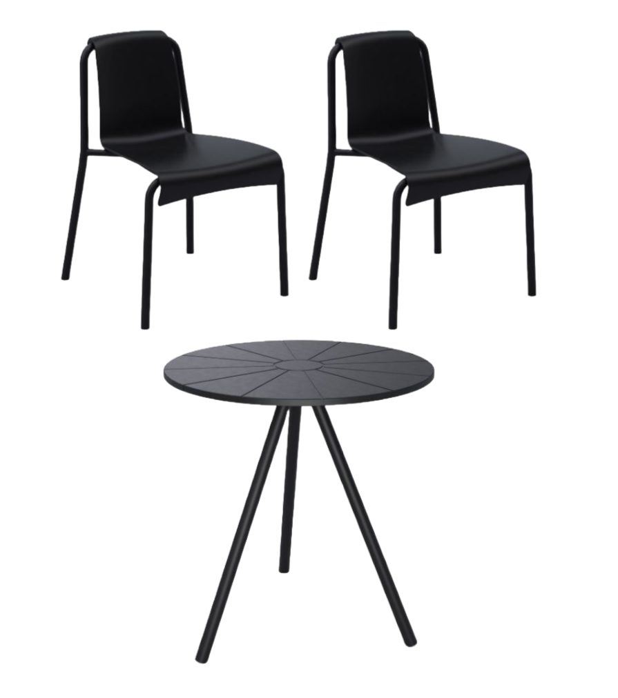 Billede af HOUE NAMI Havemøbelsæt - Sort