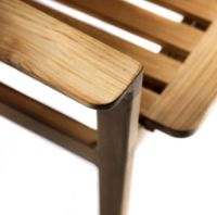 Billede af FDB Møbler Sammen Lille Havemøbelsæt M1 og M3 - Massiv Teak / Natur