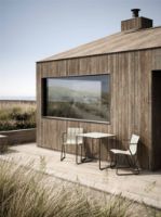 Billede af Mater Ocean Havebord 2 pers. 70x70 cm + Havestole Havemøbelsæt - Sand