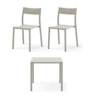 Billede af New Works May Havemøbelsæt - Light Grey