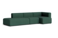 Billede af HAY Mags 3 Seater Combination 3 L: 304 cm - Right End - Olavi By HAY 16/Black Stained Beech