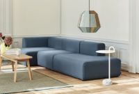 Billede af HAY Mags 3 Seater Combination 5 L: 338 cm - Right End - Hallingdal 130/Black Stained Beech